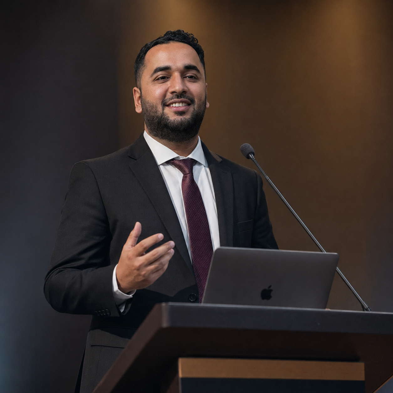 Faizan Rana speaking